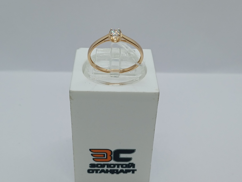 КОЛЬЦО С КАМНЕМ (Au 585)