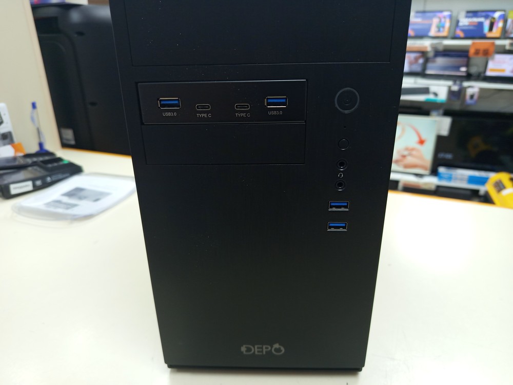 Системный блок DEPO; Ryzen 5 3600, GeForce GT 730, 8 Гб, 512 GB, Нет