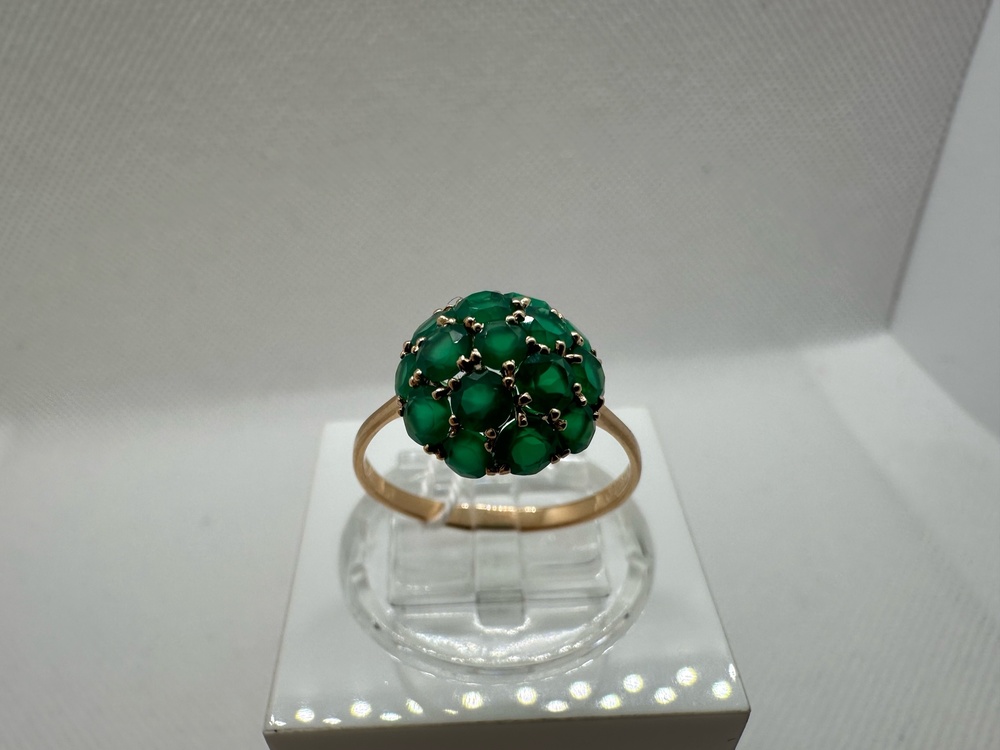 КОЛКМИ585 КОЛЬЦО С КАМНЯМИ (Au 585)