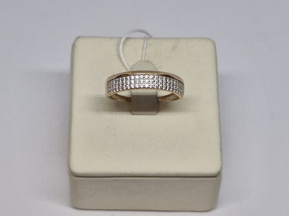 КОЛКМИ585 КОЛЬЦО С КАМНЯМИ (Au 585)