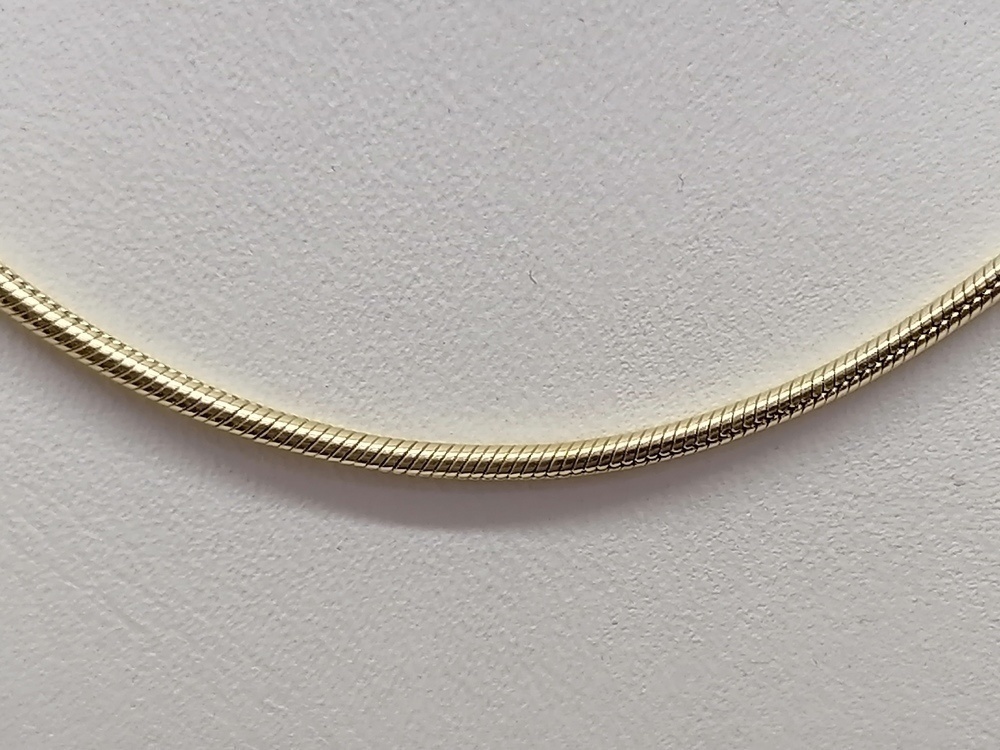 ЦЛЖГ585 ЦЕПЬ ПОЛНОВЕСНАЯ Жгут(снейк) (Au 585)