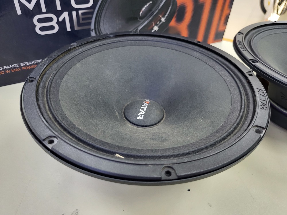 Автоакустика передняя Avatar mtu-81le;