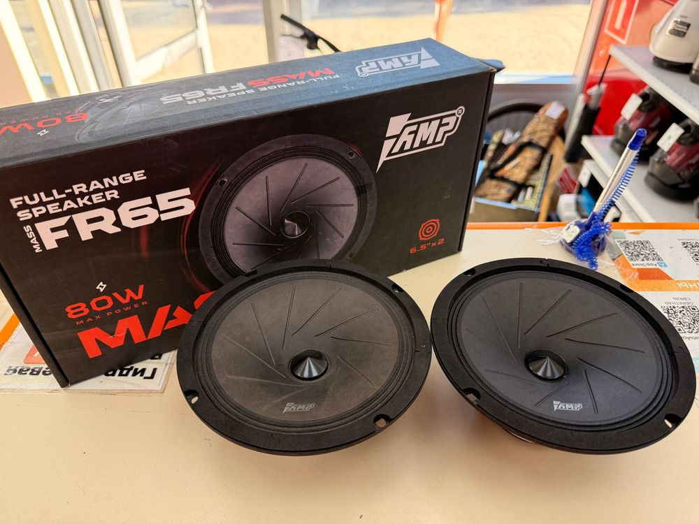 Автоакустика передняя AMP MASS FR65;