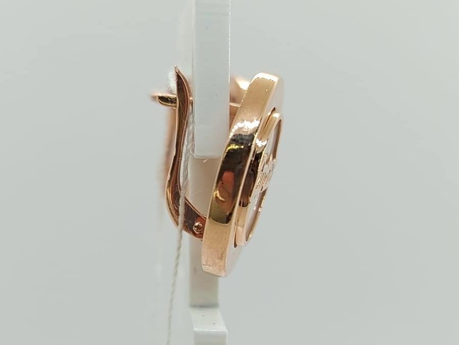 СЕРЬГИ ПЕРЛАМУТР (Au 585)