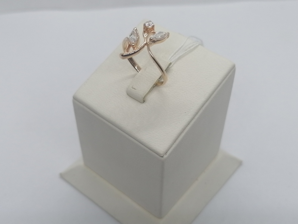 КОЛКМИ585 КОЛЬЦО С КАМНЯМИ (Au 585)