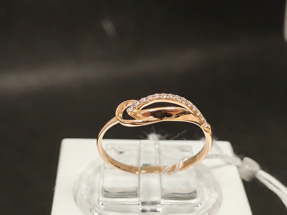 КОЛКМИ585 КОЛЬЦО С КАМНЯМИ (Au 585)