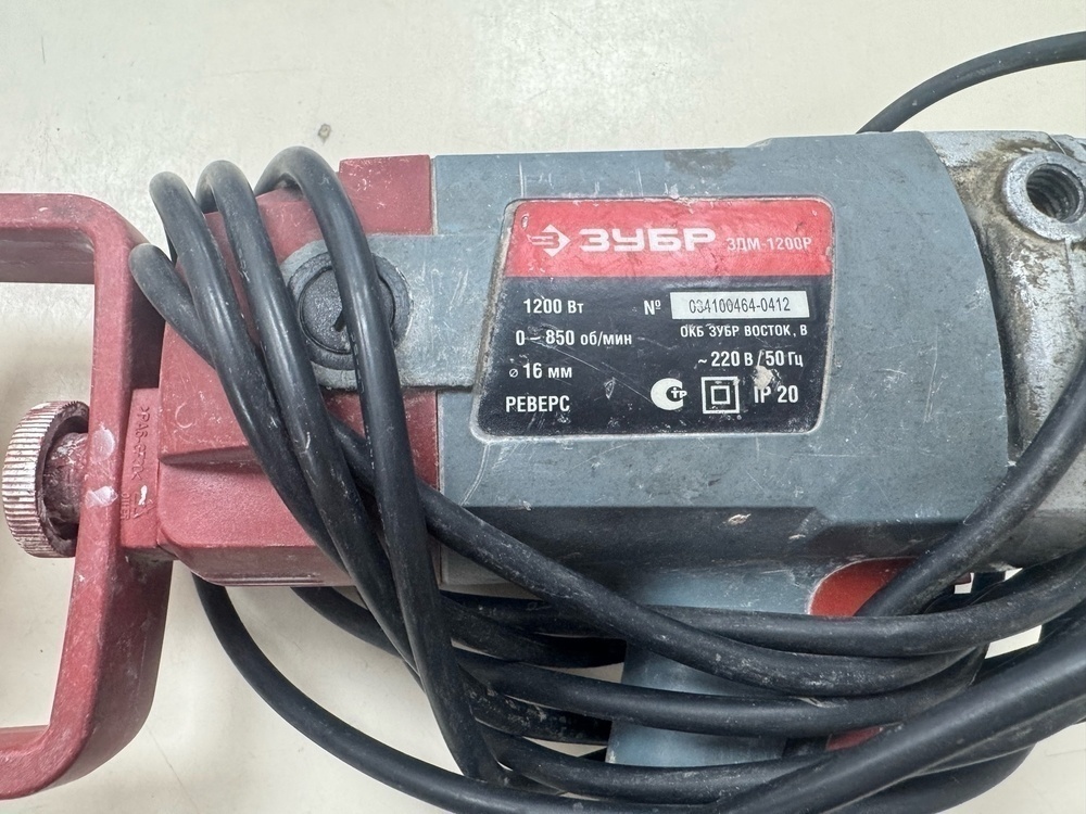 Дрель-миксер Зубр ЭДМ-820РМ;