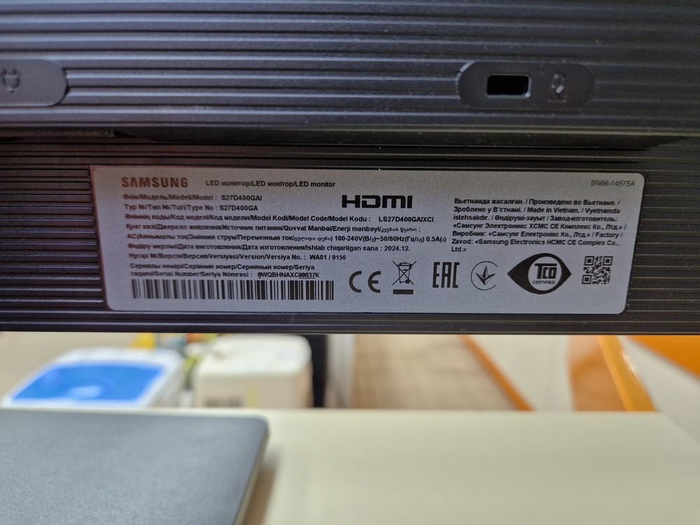 Монитор Samsung S27D400GAJ