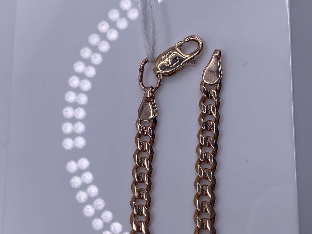 ЦЛР3585 ЦЕПЬ ПОЛНОВЕСНАЯ Ромб тройной (Au 585)