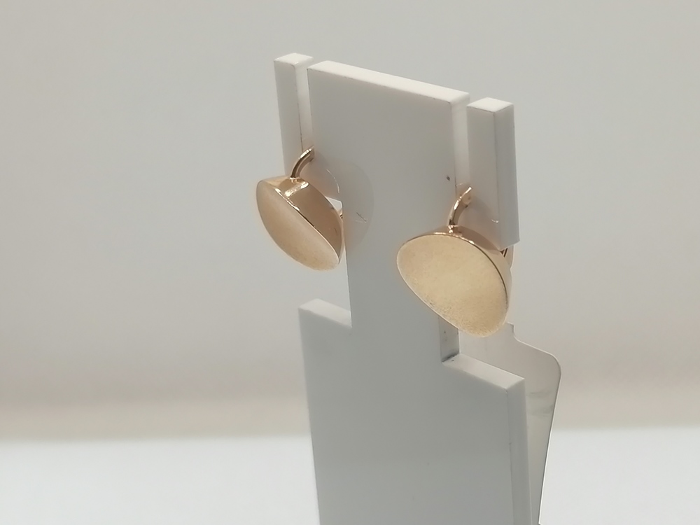 СЕРЬГИ БЕЗ КАМНЯ (Au 585)