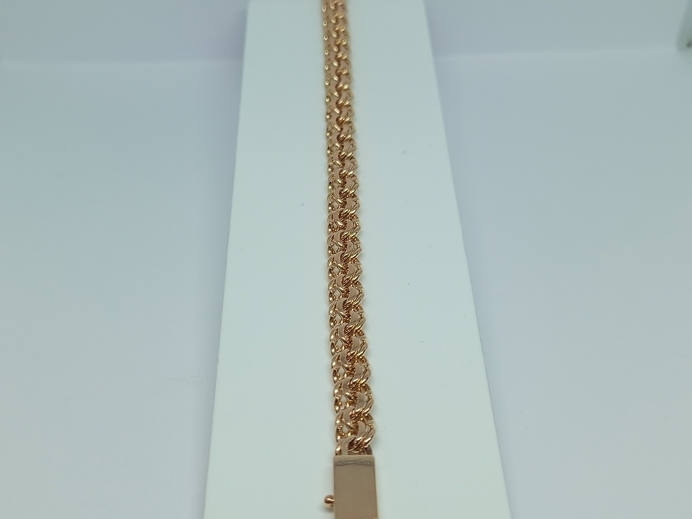 БЛБ585 БРАСЛЕТ ПОЛНОВЕСНЫЙ Бисмарк (Au 585)