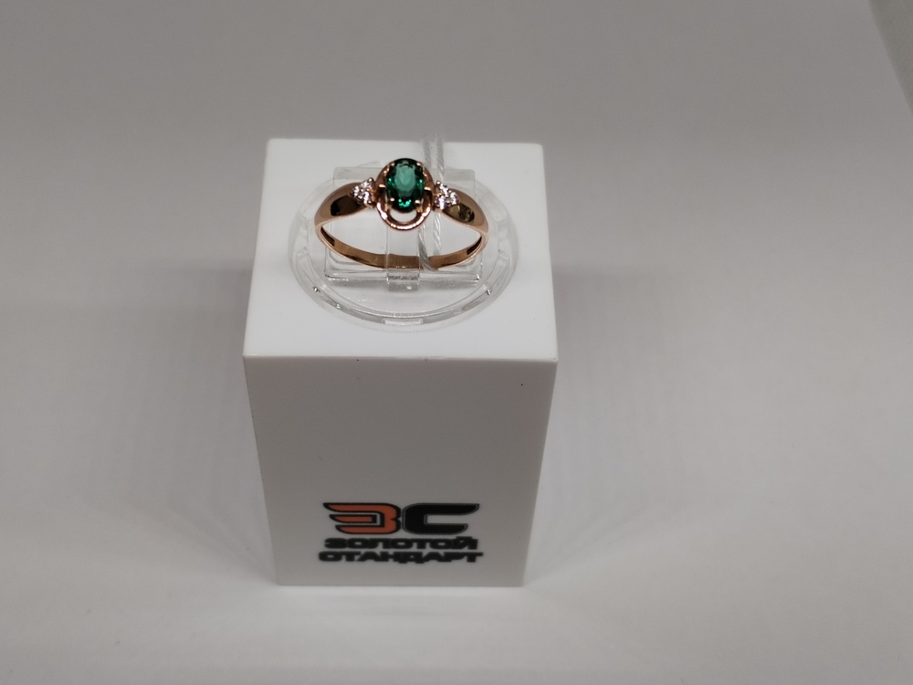 КОЛКМИ375 КОЛЬЦО С КАМНЯМИ (Au 375)