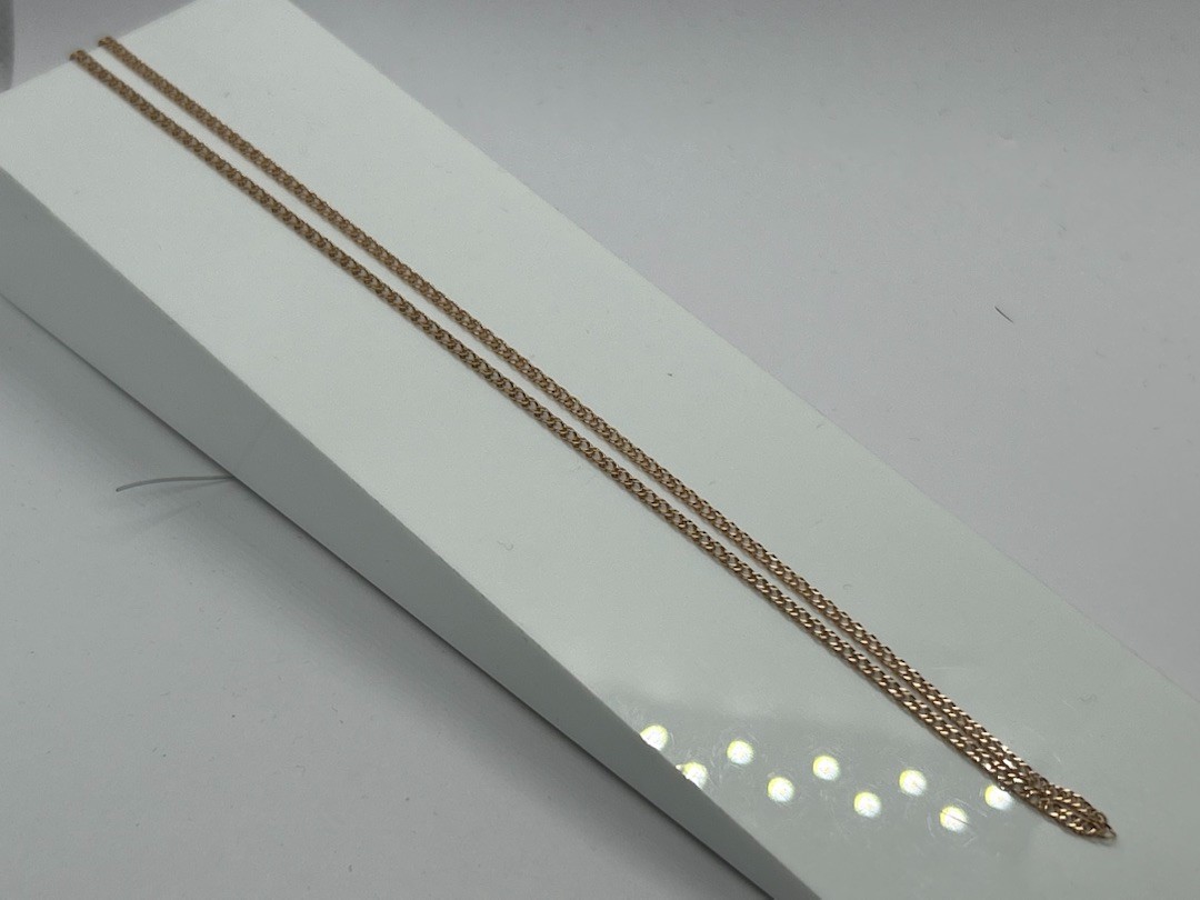 ЦЕПЬ ПОЛНОВЕСНАЯ Ромб двойной (Au 585)