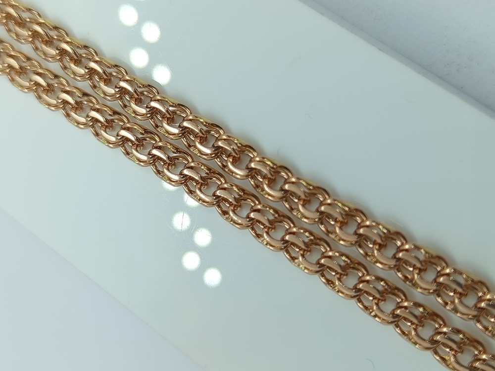 ЦЕПЬ ПОЛНОВЕСНАЯ Бисмарк (Au 585)