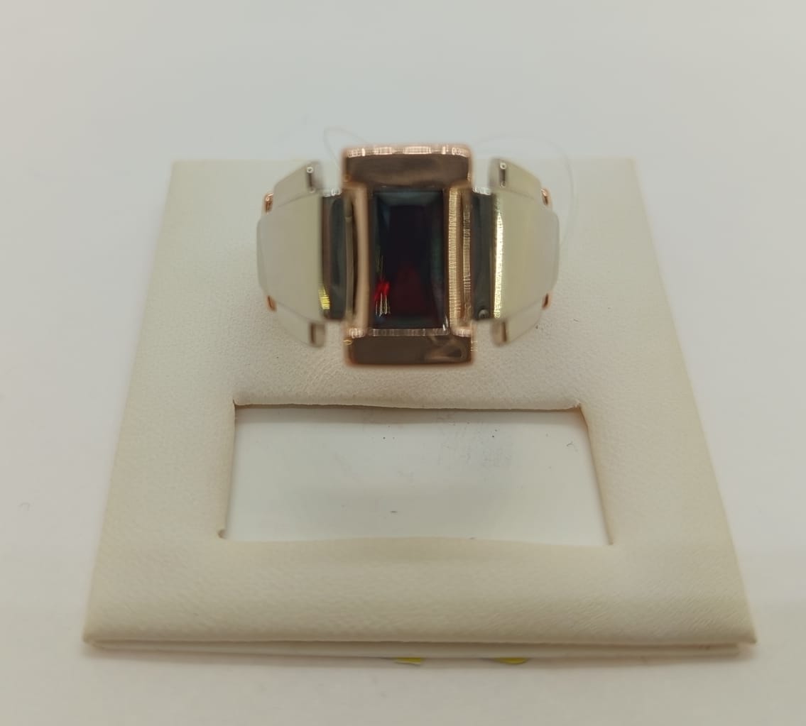 31-0312-Г КОЛЬЦО ПЕЧАТКА Гранат (Au 585)