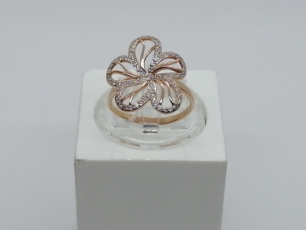 КОЛКМИ585 КОЛЬЦО С КАМНЯМИ (Au 585)
