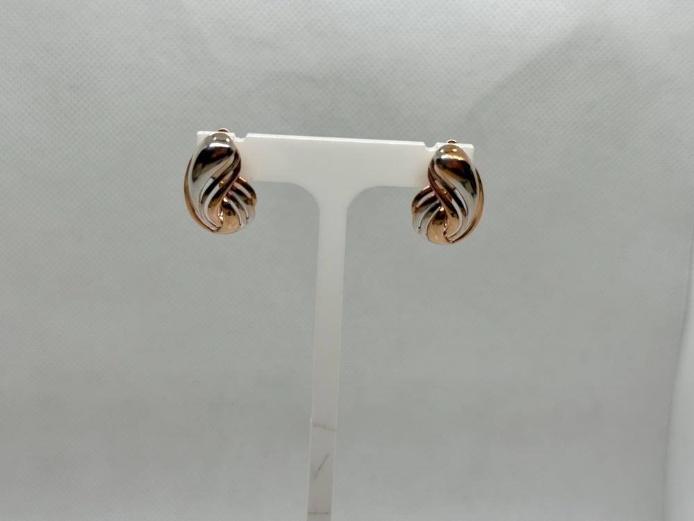 СЕРЬГИ БЕЗ КАМНЯ (Au 585)