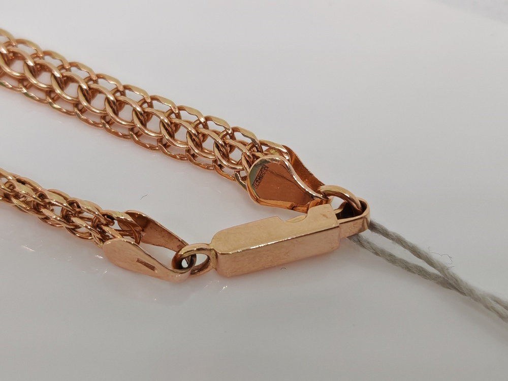 ЦЛИТ585 ЦЕПЬ ПОЛНОВЕСНАЯ Итальянка (Au 585)