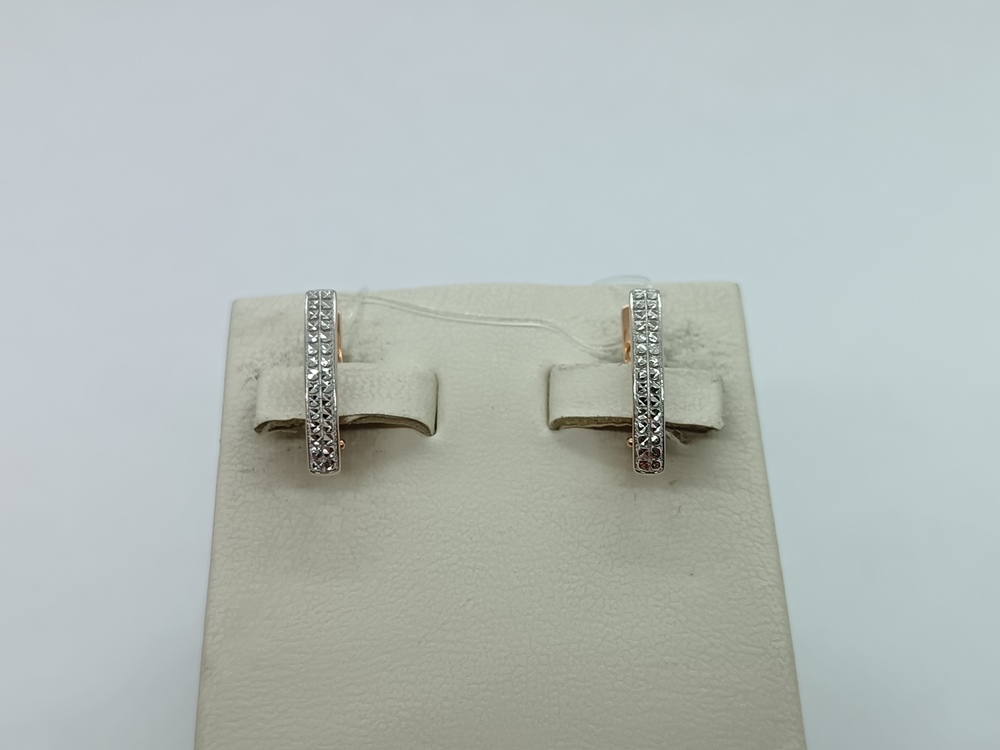 СЕРЬГИ БЕЗ КАМНЯ (Au 585)