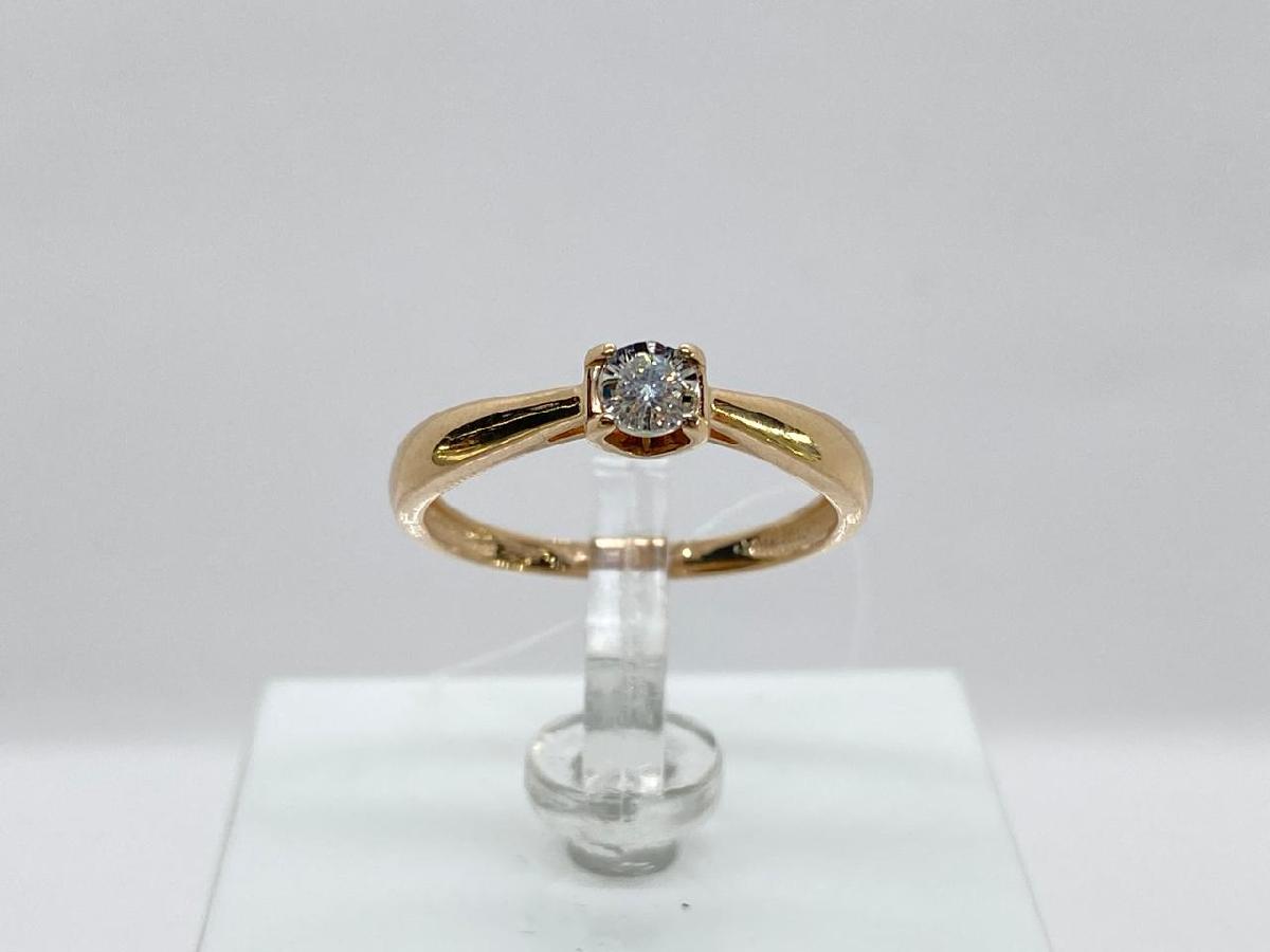 КОЛЬЦО БРИЛЛИАНТ (Au 585)