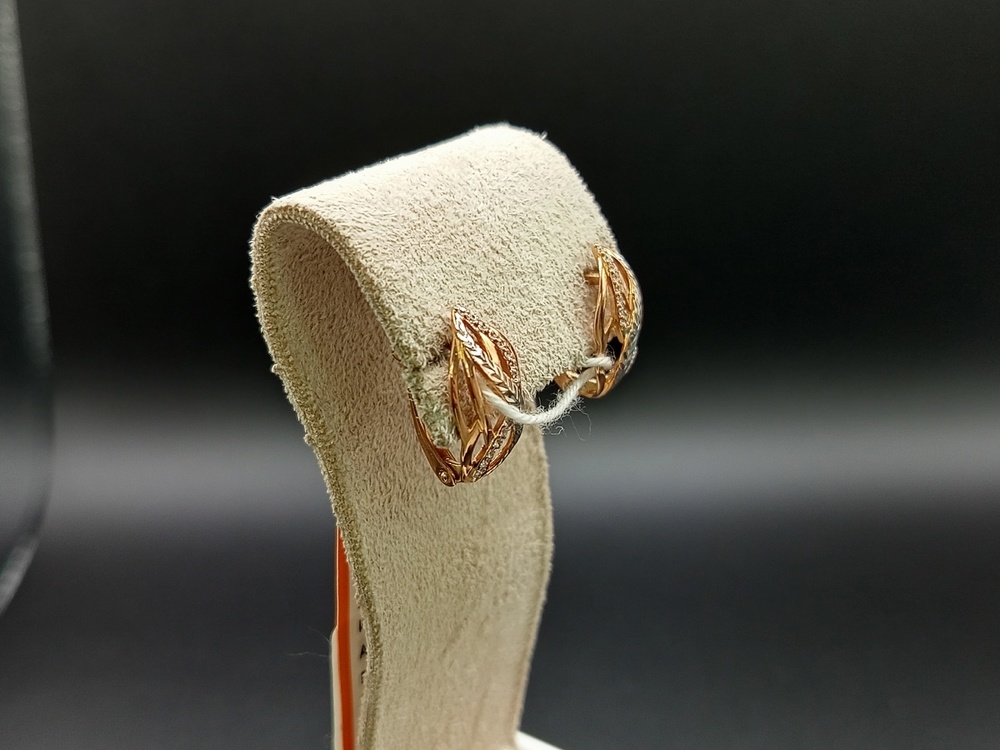 СЕРЬГИ С КАМНЯМИ (Au 585)