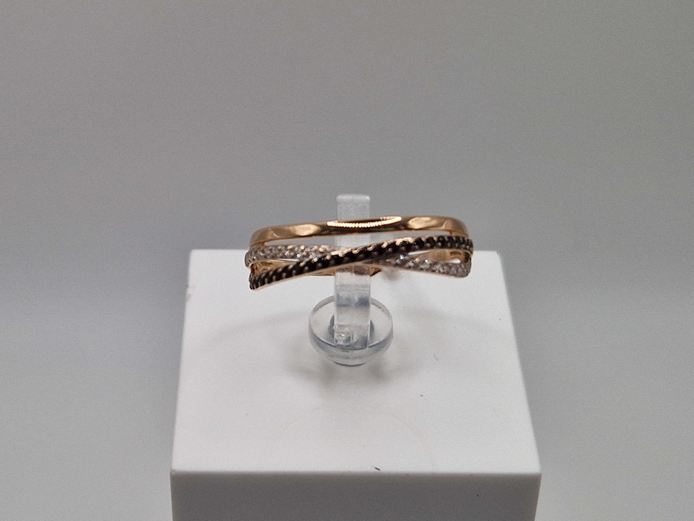 КОЛКМИ585 КОЛЬЦО С КАМНЯМИ (Au 585)