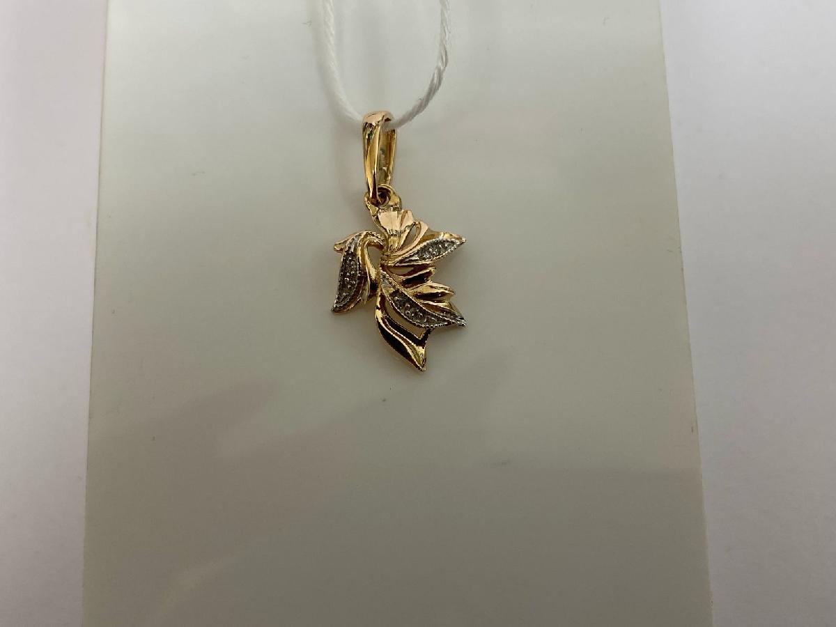 ПОДКМИ585 ПОДВЕСКА С КАМНЯМИ (Au 585)