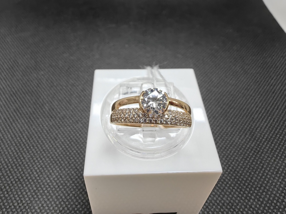 КОЛКМИ585 КОЛЬЦО С КАМНЯМИ (Au 585) КОЛКМИ585 КОЛЬЦО С КАМНЯМИ (Au 585)