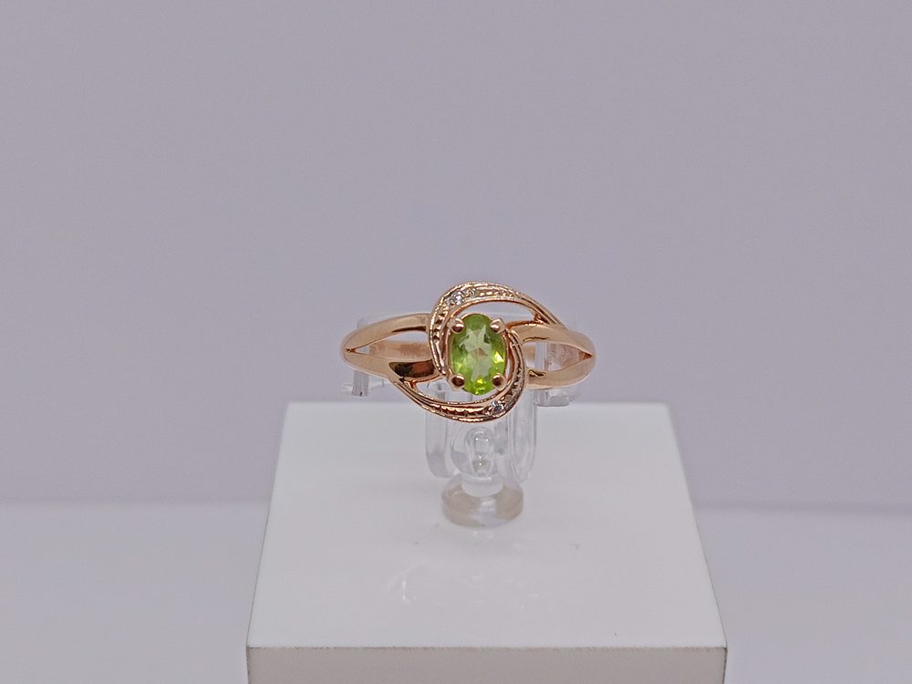 КОЛКМИ585 КОЛЬЦО С КАМНЯМИ (Au 585)