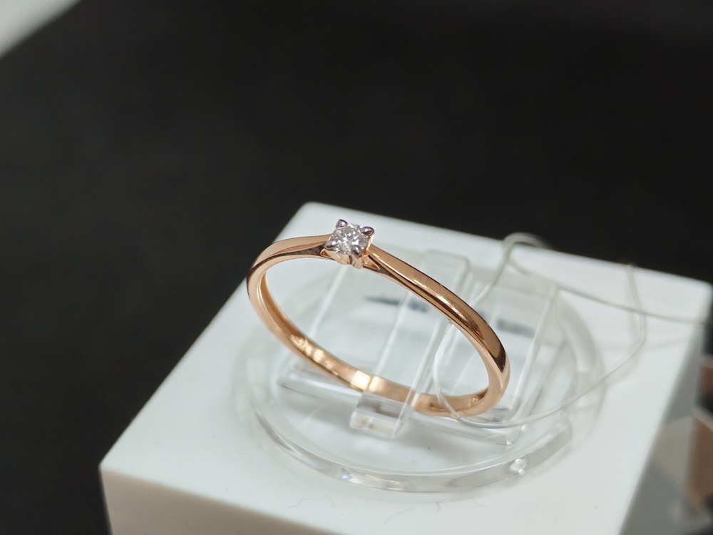 КОЛЬЦО БРИЛЛИАНТ (Au 585)