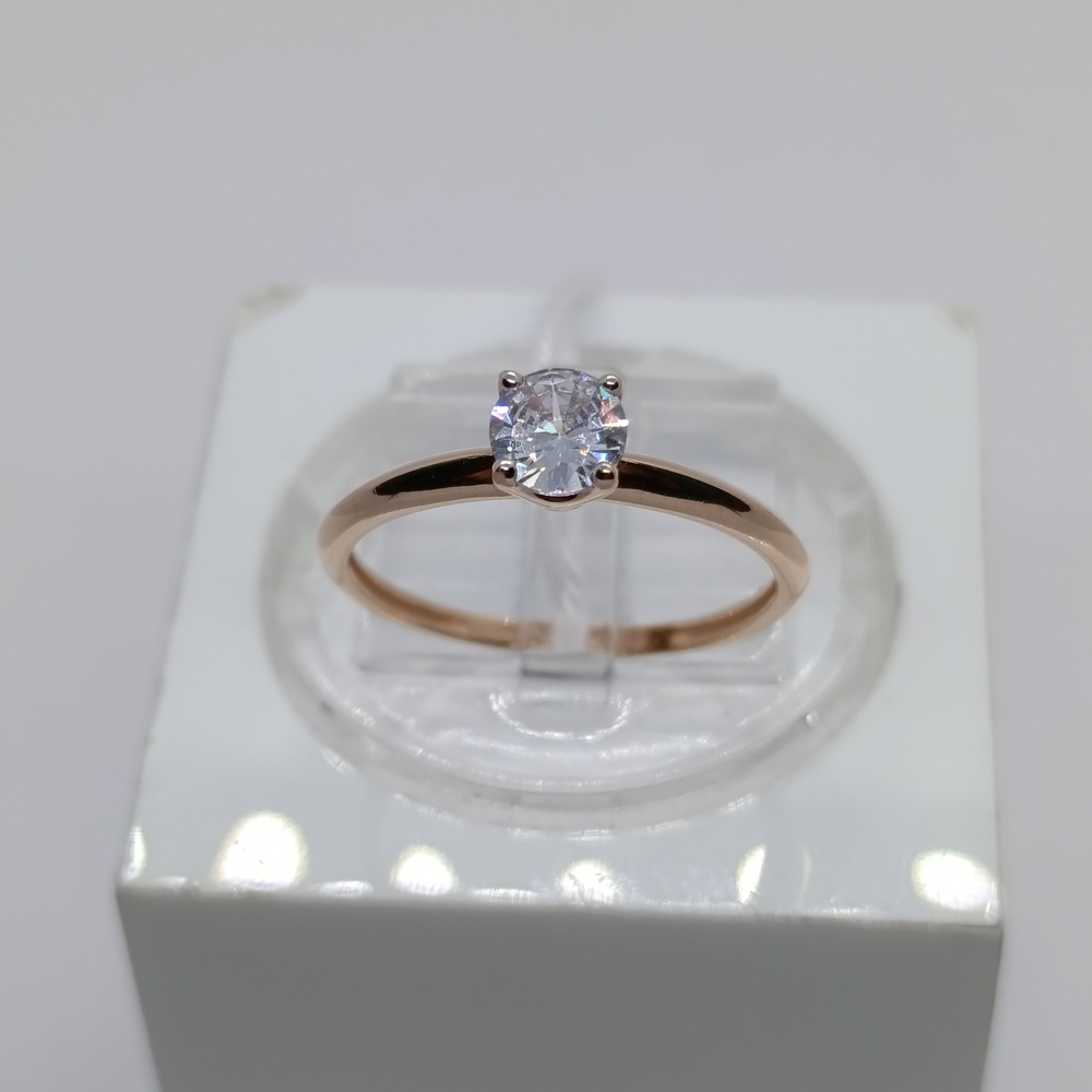 КОЛЬЦО С КАМНЕМ (Au 585)