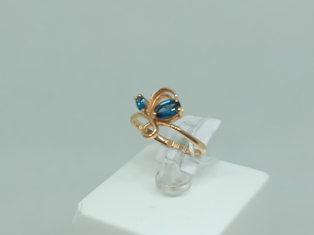 КОЛКМИ585 КОЛЬЦО С КАМНЯМИ (Au 585)