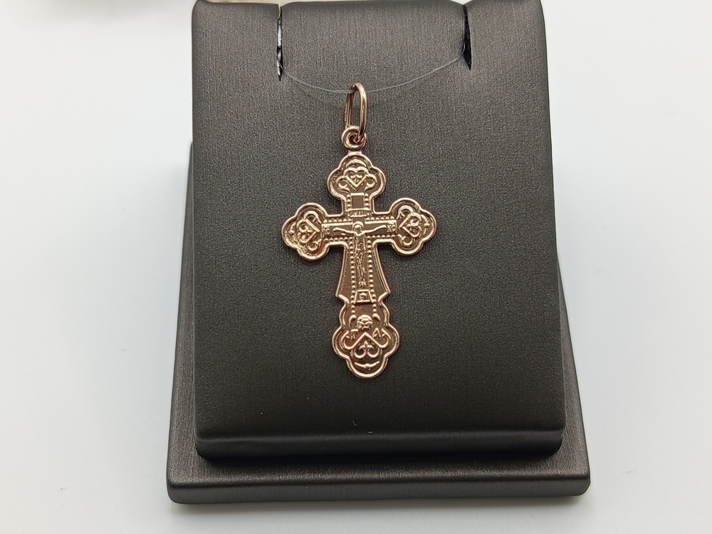 ПОДВЕСКА КРЕСТ (Au 585)