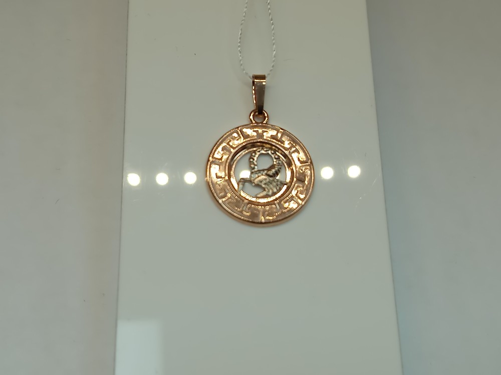 ПОДВЕСКА ЗНАК ЗОДИАКА СКОРПИОН (Au 585) ПОДВЕСКА ЗНАК ЗОДИАКА СКОРПИОН (Au 585)