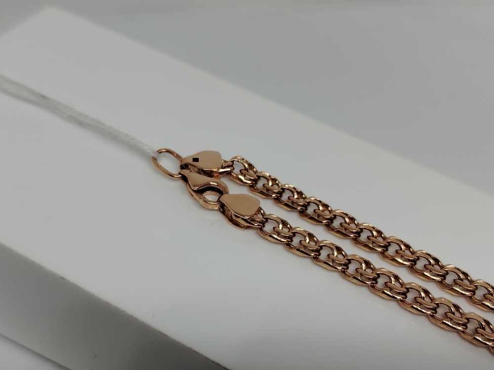 ЦЛБС585 ЦЕПЬ ПОЛНОВЕСНАЯ Бисмарк (Au 585) ЦЛБС585 ЦЕПЬ ПОЛНОВЕСНАЯ Бисмарк (Au 585)