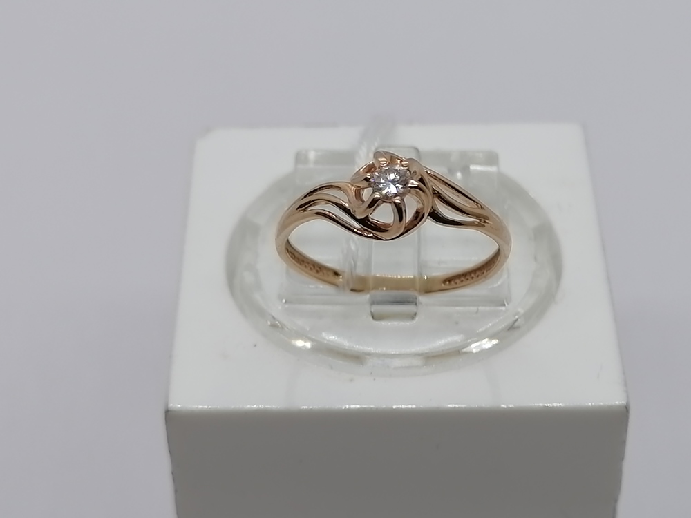 КОЛЬЦО БРИЛЛИАНТ Au 585