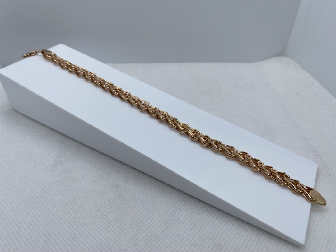 БРАСЛЕТ ПУСТОТЕЛЫЙ Штамповка (Au 585)