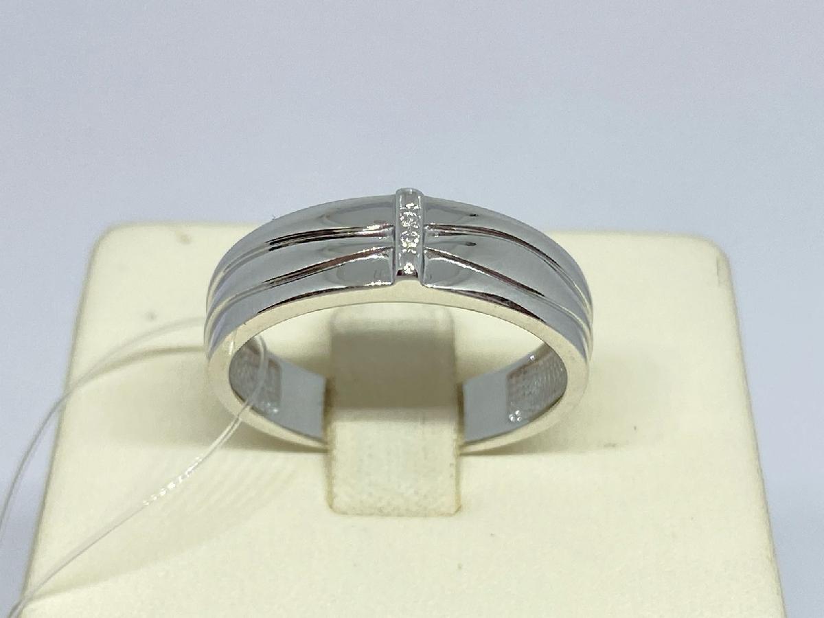 КОЛЬЦО БРИЛЛИАНТ (Ag 925)