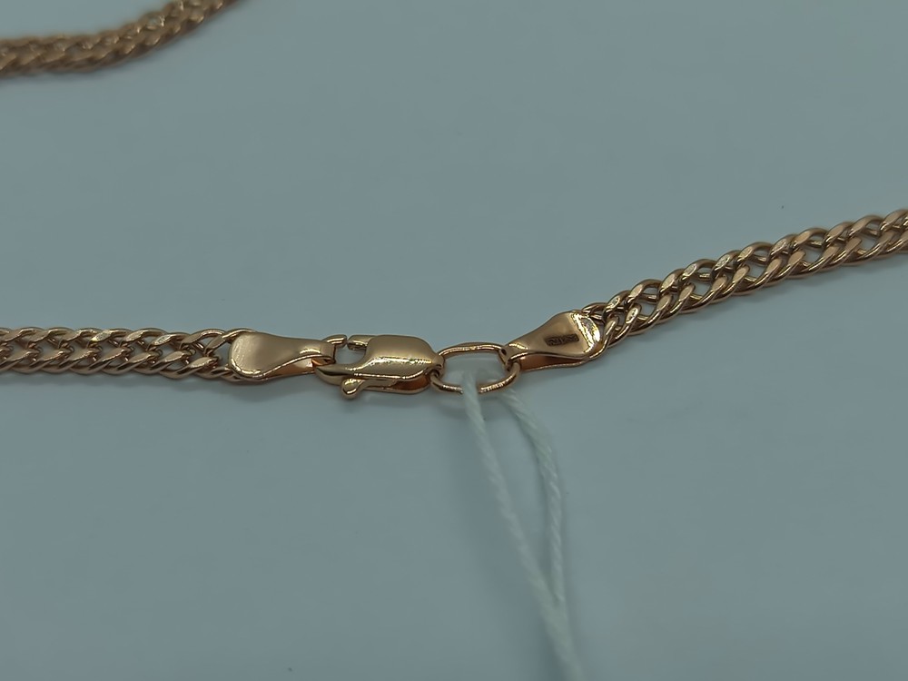 ЦПР2585 ЦЕПЬ ПУСТОТЕЛАЯ Ромб двойной (Au 585)