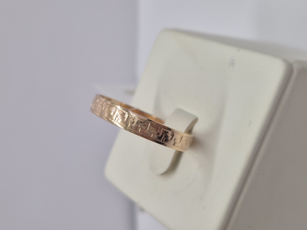 КОЛЬЦО БЕЗ КАМНЯ (Au 585)