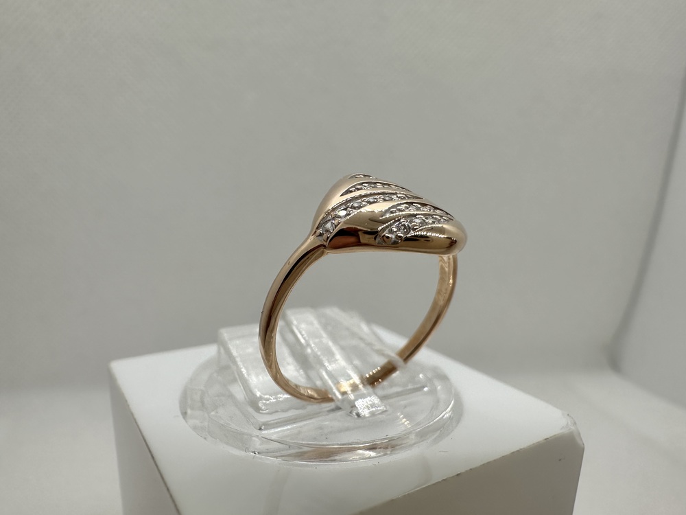 КОЛКМИ585 КОЛЬЦО С КАМНЯМИ (Au 585)