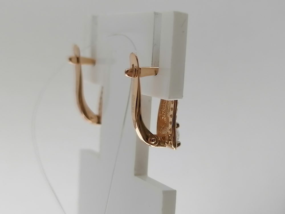 СЕРЬГИ С КАМНЯМИ (Au 585)