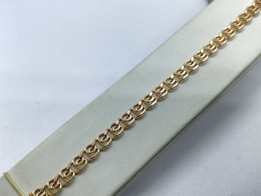 7080270П-16 БРАСЛЕТ ПУСТОТЕЛЫЙ Лав (Au 585) 7080270П-16 БРАСЛЕТ ПУСТОТЕЛЫЙ Лав (Au 585)