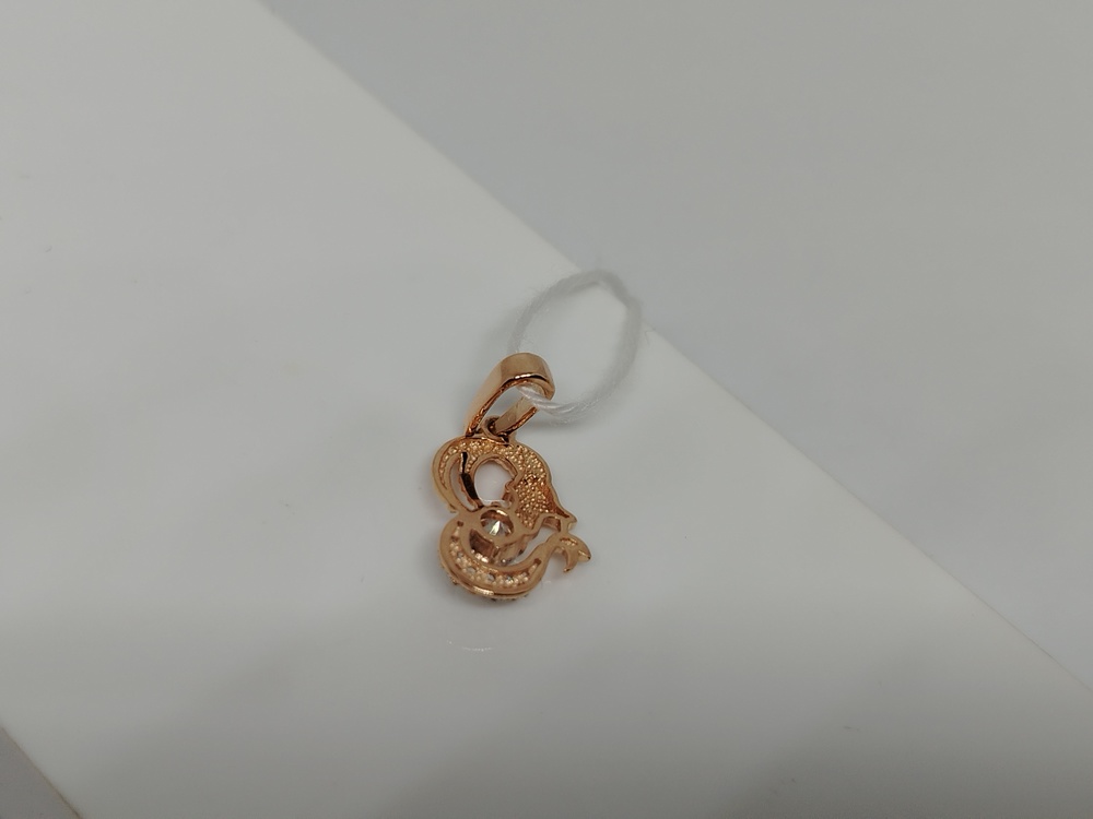 ПОДКМИ585 ПОДВЕСКА С КАМНЯМИ (Au 585)
