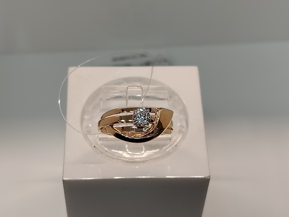 КОЛЬЦО С КАМНЕМ (Au 585)