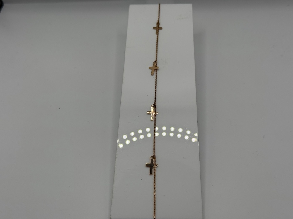 БННГ585 БРАСЛЕТ НА НОГУ (Au 585)