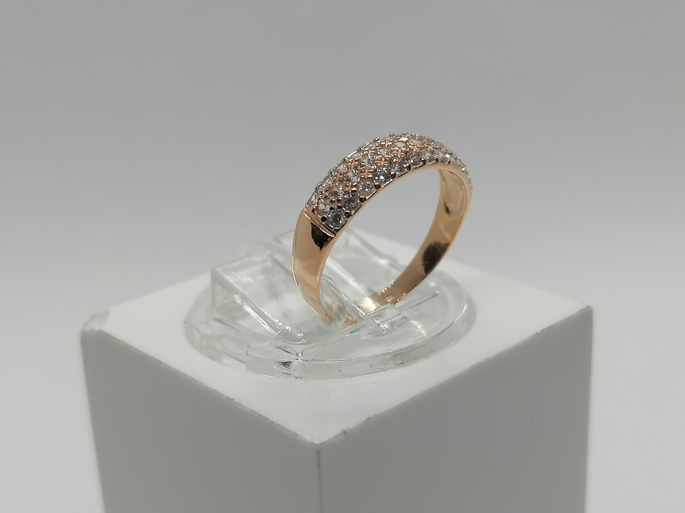 КОЛКМИ585 КОЛЬЦО С КАМНЯМИ (Au 585)
