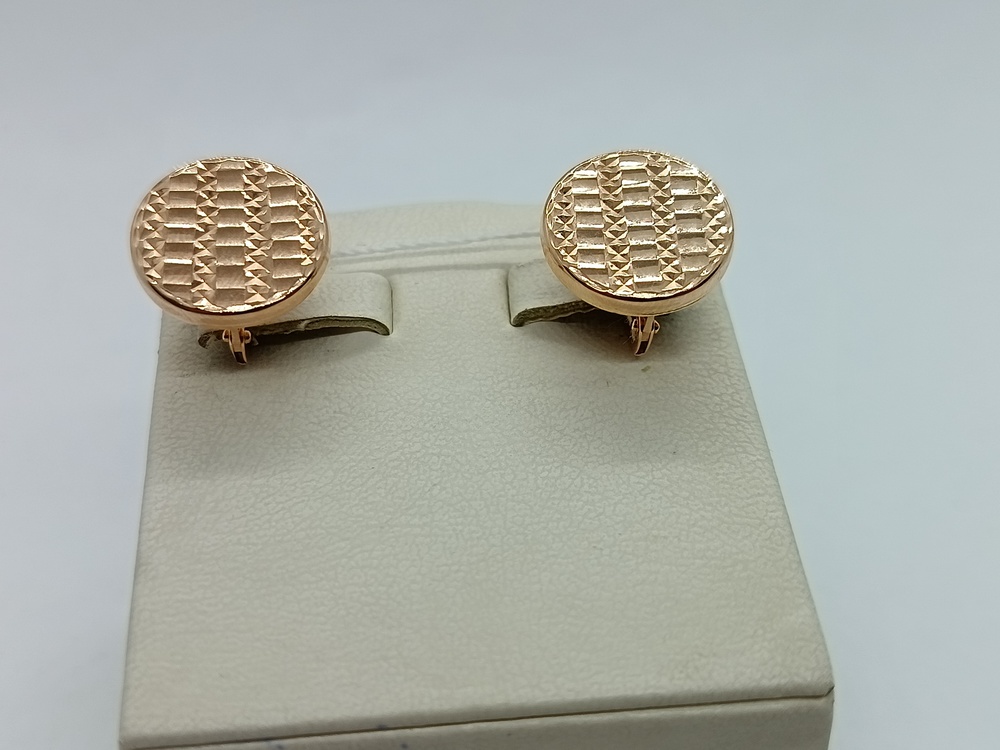 СЕРЬГИ БЕЗ КАМНЯ (Au 585) СЕРЬГИ БЕЗ КАМНЯ (Au 585)