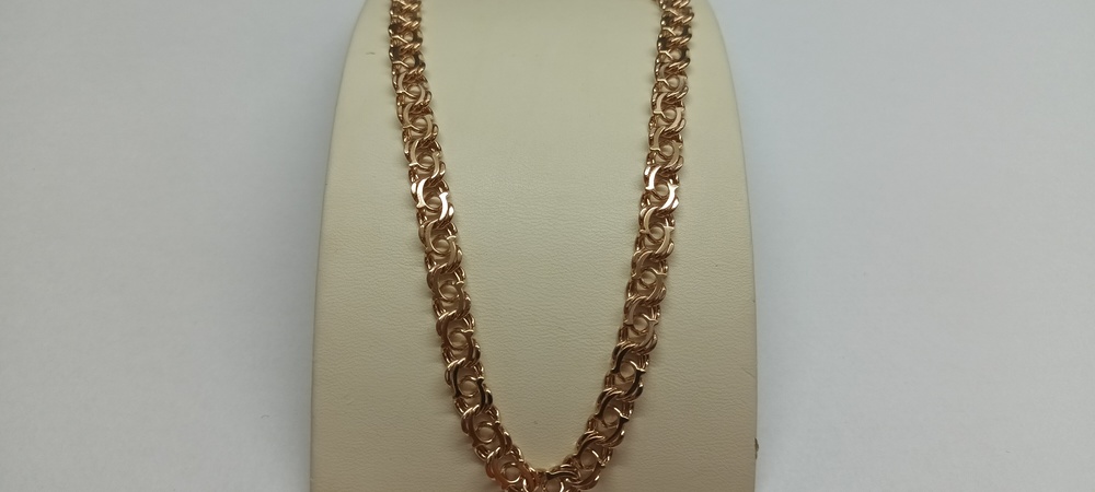 ЦЕПЬ ПОЛНОВЕСНАЯ Бисмарк арабский (Au 585)