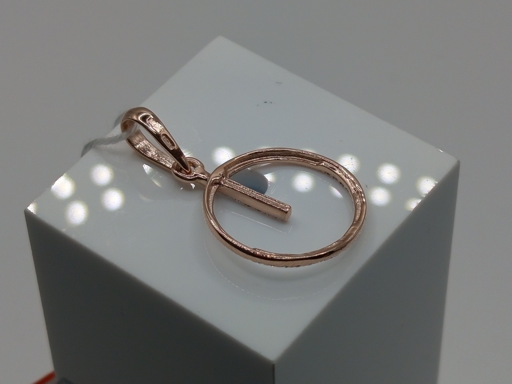 ПОДКМИ585 ПОДВЕСКА С КАМНЯМИ (Au 585)